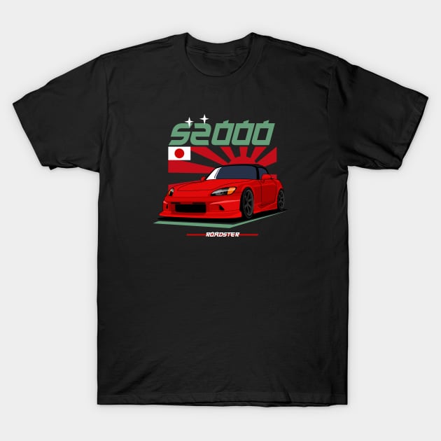 S2000 Roadster JDM Classic T-Shirt by masjestudio